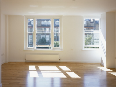 Apartments, London, Empty Room, Architect: Sturgis Associates Llp by Peter Durant Pricing Limited Edition Print image