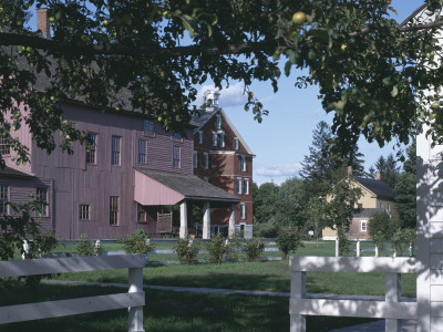 Hancock Shaker Village, Massachusetts, The Great Brick Dwelling House, Architect: William Denning by Richard Bryant Pricing Limited Edition Print image