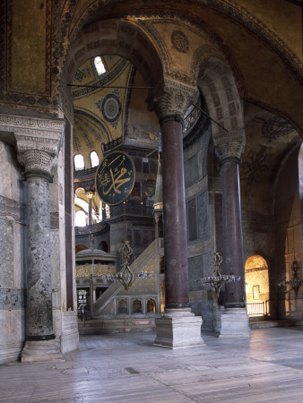 Hagia Sofia, Istanbul, From 537, Interior by Richard Bryant Pricing Limited Edition Print image