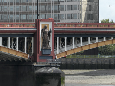 Vauxhall Bridge, London, Architect: Sir Alexander Binnie by Richard Bryant Pricing Limited Edition Print image