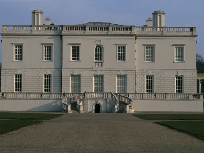 Queen's House, Greenwich, 1616-1635, Rear Elevation, Architect: Inigo Jones by Richard Turpin Pricing Limited Edition Print image