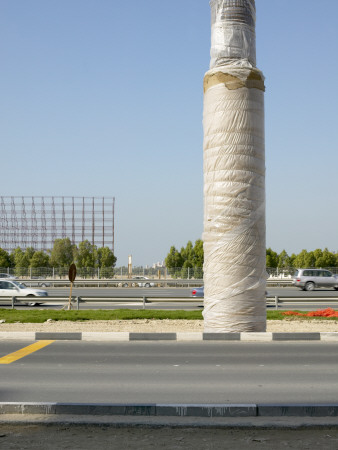 Concrete Post For Flyover, Dubai by Tim Mitchell Pricing Limited Edition Print image