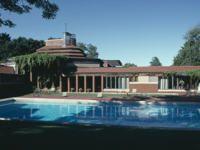 Herbet F, Johnson House, Wingspread, 33 East 4 Mile Road, Widn Point, Wisconsin, Frank Lloyd Wright by Thomas A. Heinz Pricing Limited Edition Print image