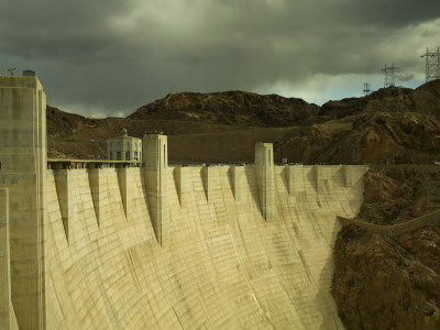 Hoover Dam, Nevada, Looking Towards Arizona by Richard Williamson Pricing Limited Edition Print image