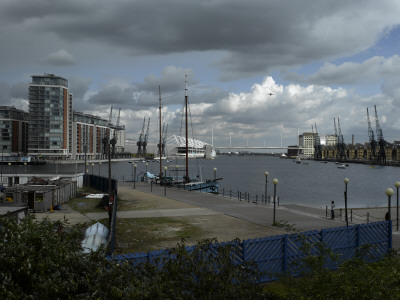 Royal Victoria Docks, London by Richard Bryant Pricing Limited Edition Print image