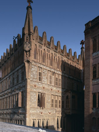 Colegio Teresiano, Barcelona, 1888 - 1890, A Convent School For Catholic Teachers by Will Pryce Pricing Limited Edition Print image