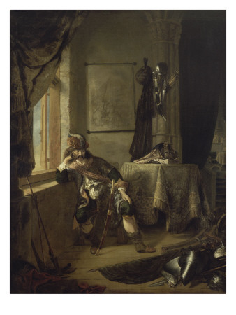 Guerrier Méditant by Rembrandt Van Rijn Pricing Limited Edition Print image