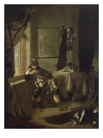 Guerrier Meditant by Rembrandt Van Rijn Pricing Limited Edition Print image