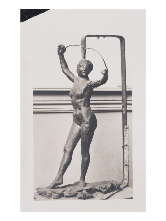 Photo D'une Sculpture En Cire De Degas:Préparation À La Danse ,Pied Droit En Avant (Rf 2100) by Ambroise Vollard Pricing Limited Edition Print image