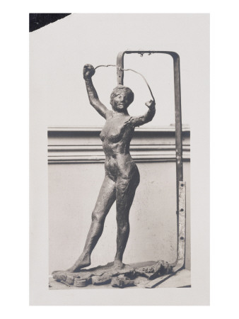 Photo D'une Sculpture En Cire De Degas:Preparation A La Danse ,Pied Droit En Avant (Rf 2100) by Ambroise Vollard Pricing Limited Edition Print image
