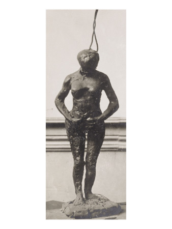 Photo D'une Sculpture En Cire De Degas:Femme Enceinte (Rf2121) by Ambroise Vollard Pricing Limited Edition Print image