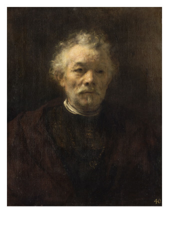 Portrait D'homme Âgé Dit Portrait Du Frère De Rembrandt by Rembrandt Van Rijn Pricing Limited Edition Print image