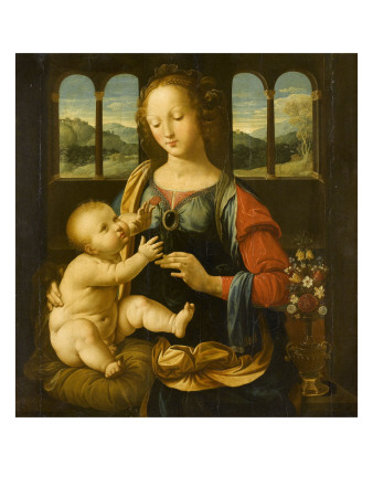Vierge À L'enfant (D'après Leonardo Da Vinci) by Léonard De Vinci Pricing Limited Edition Print image