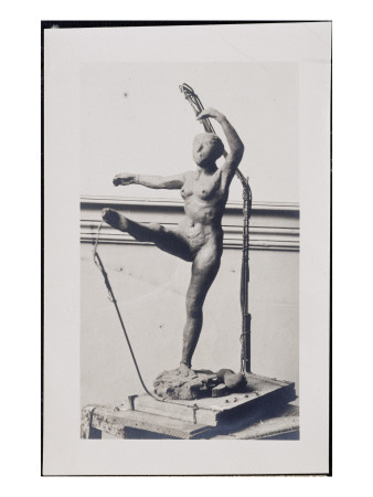 Photo D'une Sculpture En Cire De Degas:Danseuse,Position De 4Ème Devant Sur La Jambe Gauche,3Ème by Ambroise Vollard Pricing Limited Edition Print image