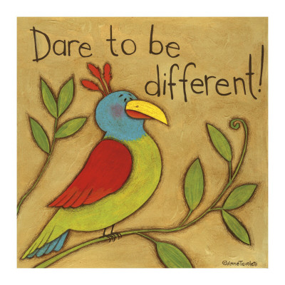 Be Different by Anne Tavoletti Pricing Limited Edition Print image