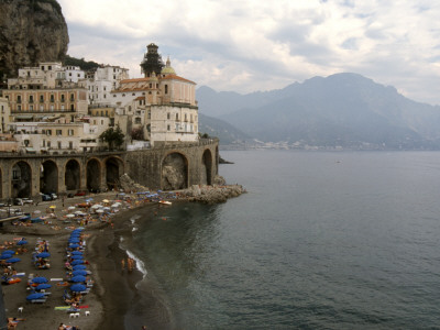 Atrani Coastline by Eloise Patrick Pricing Limited Edition Print image