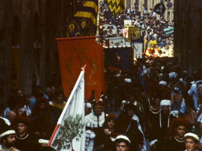 Il Palio, Siena, 1986 by Eloise Patrick Pricing Limited Edition Print image