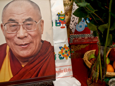 Dalai Lama Shrine by Eloise Patrick Pricing Limited Edition Print image
