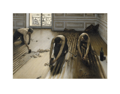 The Floor Scrapers, 1875 by Gustave Caillebotte Pricing Limited Edition Print image