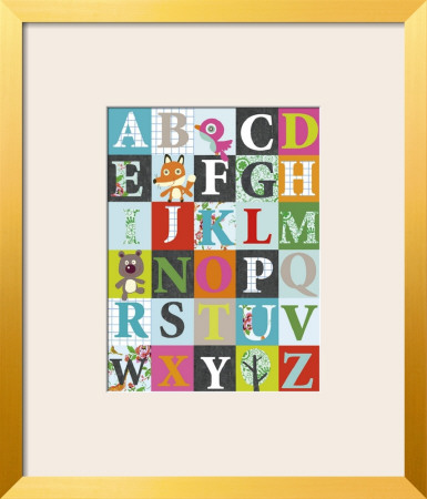 Alphabet by Virginie Graire Pricing Limited Edition Print image