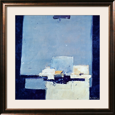 Blue Abstract by Ron Van Der Werf Pricing Limited Edition Print image