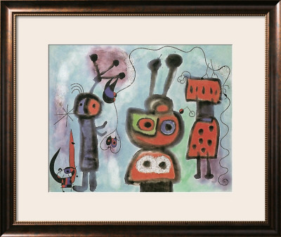 L'oiseau Au Regard, 1952 by Joan Miro Pricing Limited Edition Print image