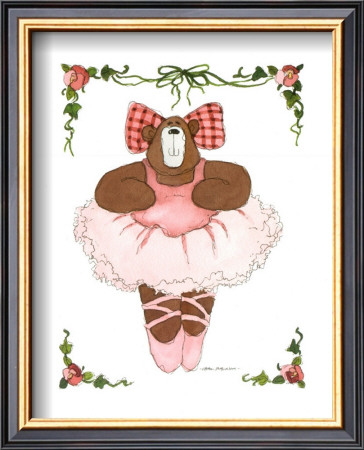 Ballerina Bear I by Carol Robinson Pricing Limited Edition Print image