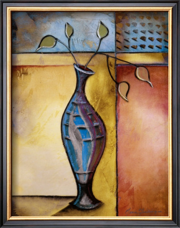 Blue Vase I by Marie Frederique Pricing Limited Edition Print image
