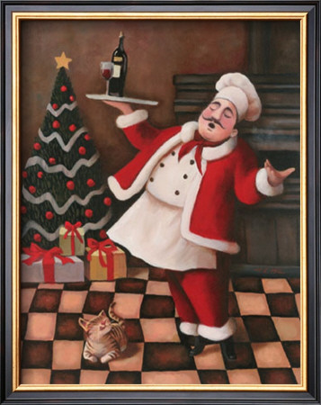 Christmas Chef Ii by T. C. Chiu Pricing Limited Edition Print image