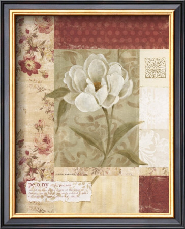 Wallpaper Peony by Carol Robinson Pricing Limited Edition Print image