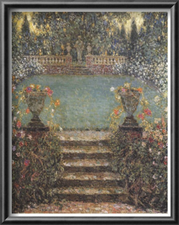 Marches Du Jardin by Henri Le Sidaner Pricing Limited Edition Print image