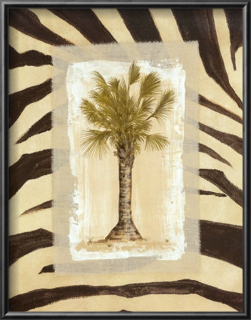 Zebra Palm I by Marie Frederique Pricing Limited Edition Print image