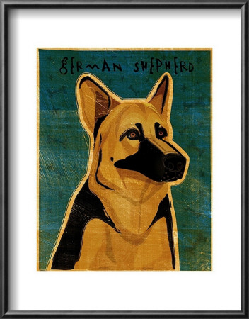German Shepherd by John Golden Pricing Limited Edition Print image