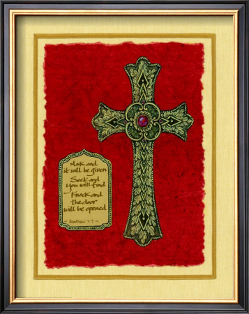 Celtic Cross, Ask And It Will Be Given by Judy Kaufman Pricing Limited Edition Print image