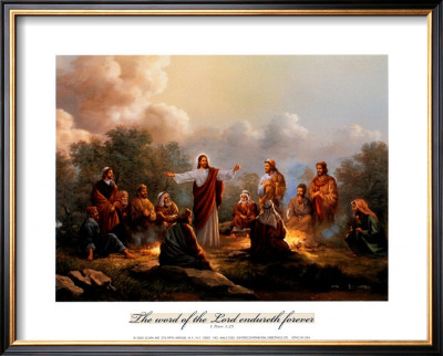 Jesus Spreading The Word by Myung Bo Pricing Limited Edition Print image