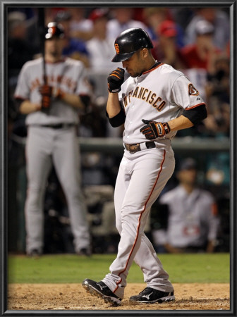 San Francisco Giants V Texas Rangers, Game 3: Andres Torres by Ronald Martinez Pricing Limited Edition Print image