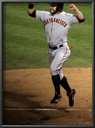 Texas Rangers V. San Francisco Giants, Game 5:  Cody Ross by Stephen Dunn Pricing Limited Edition Print image