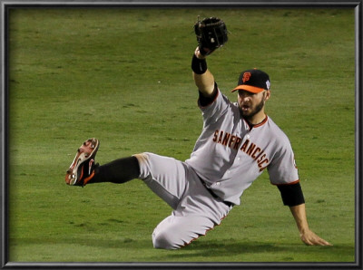 San Francisco Giants V Texas Rangers, Game 4: Cody Ross by Stephen Dunn Pricing Limited Edition Print image