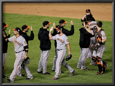 San Francisco Giants V Texas Rangers, Game 4: Brian Wilson by Stephen Dunn Pricing Limited Edition Print image