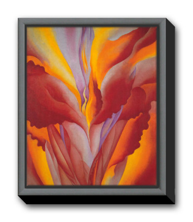 Red Canna by Georgia O'keeffe Pricing Limited Edition Print image