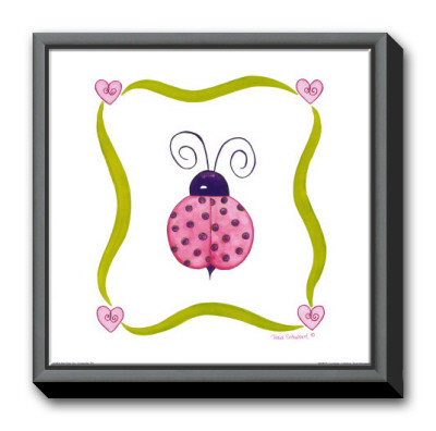Lovebugs, Ladybug by Tania Schuppert Pricing Limited Edition Print image