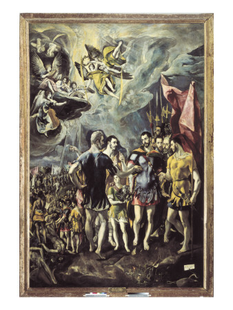 The Martyrdom Of Saint Maurice And The Theban Legion by El Greco Pricing Limited Edition Print image