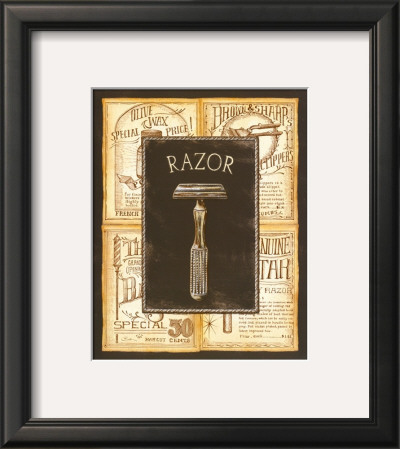 Grooming Razor by Charlene Audrey Pricing Limited Edition Print image