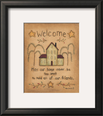 Welcome by Kim Lewis Pricing Limited Edition Print image