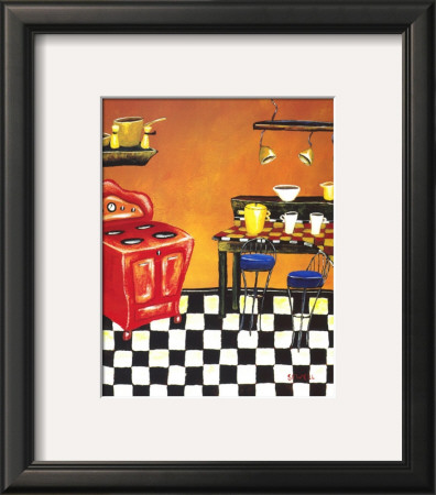 Retro Kitchen Iv by Krista Sewell Pricing Limited Edition Print image