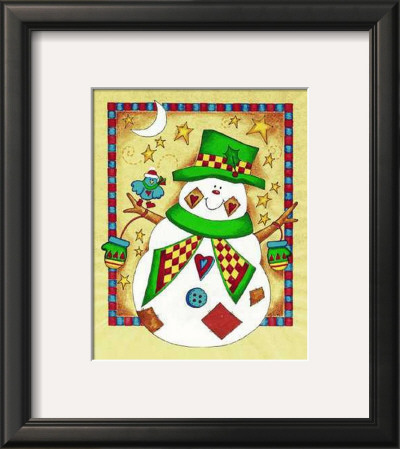 Snowman by Joyce Cleveland Pricing Limited Edition Print image