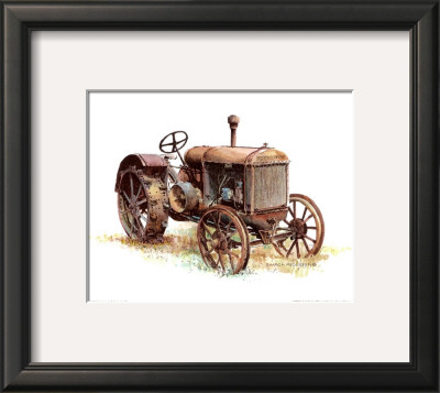 Early Model Mccormick-Deering Tractor by Sharon Pedersen Pricing Limited Edition Print image