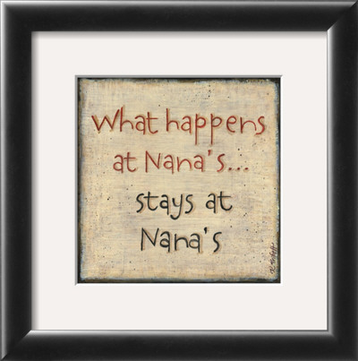 What Happens At Nana's by Karen Tribett Pricing Limited Edition Print image