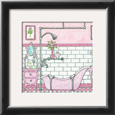 Fancy Pink Tub by Xavier Pricing Limited Edition Print image