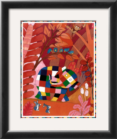Elmer And Friends by David Mckee Pricing Limited Edition Print image